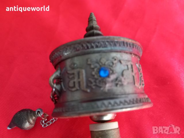 Тибетски , БУДИСТКИ Молитвен Барабан , снимка 2 - Антикварни и старинни предмети - 45991995