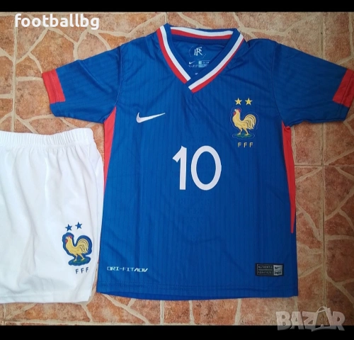 MBAPPE 10 💙⚽️ детско юношески футболни екипи Франция НОВО сезон 2025-26 година , снимка 11 - Футбол - 44969271