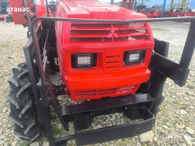 Мицубиши с оригинален челен товарач, снимка 8 - Селскостопанска техника - 54134735