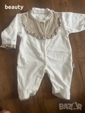 Бебешки плюшени гащеризони ромпъри , снимка 4 - Бебешки гащеризони - 52248161