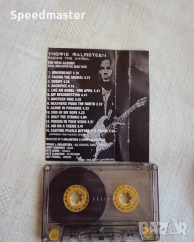 Yngwie Malmsteen - Facing the Animal, снимка 2 - Аудио касети - 51432223