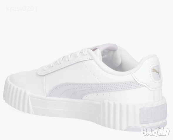 Оригинални маратонки на PUMA Carina 3.0! Естествена кожа, 37 номер, снимка 3 - Маратонки - 52445683