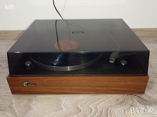 Полуавтоматичен грамофон Sansui SR-212, снимка 3 - Грамофони - 54057327