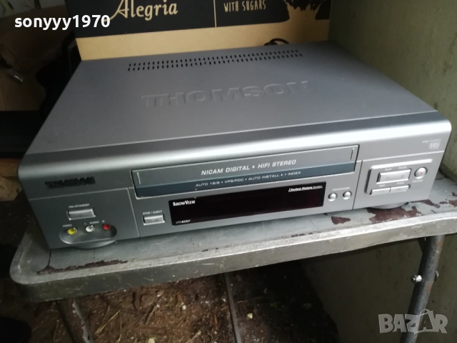 THOMSON VIDEO VTH6220F-ВНОС SWISS 0911251652LCHERY2, снимка 3 - Плейъри, домашно кино, прожектори - 52352610