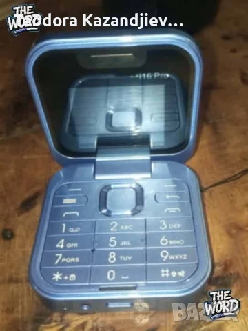 Сгъваем мобилен телефон i16 Pro – 2 SIM, камера, фенерче, FM радио, снимка 7 - Телефони с две сим карти - 50619589