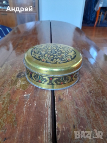 Стара кутия от ТАХАН ХАЛВА #2, снимка 2 - Други ценни предмети - 52323796