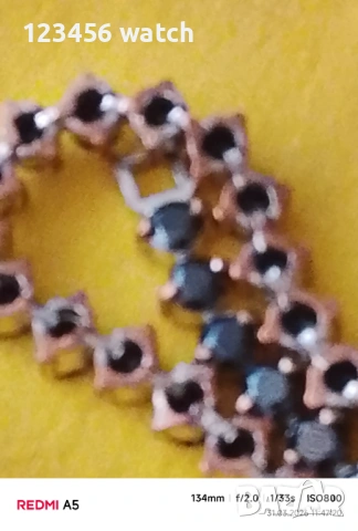 Красива тенис гривна със естествени камъни, снимка 5 - Антикварни и старинни предмети - 54037980