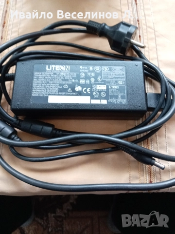 Liteon AC Adapter 19V 6.3A, снимка 2 - Части за лаптопи - 52864250