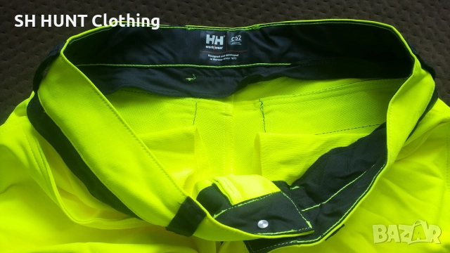 HELLY HANSEN 77472 Hi Vis Construction Stretch Work размер 52 / L работен панталон W4-420, снимка 12 - Панталони - 52075324