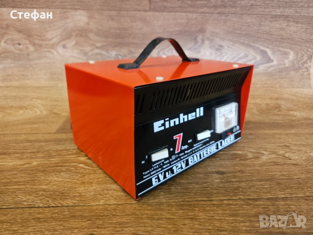 Зарядно за акумулатор Einhell 6V/12V – Немско качество и надеждност, снимка 6 - Аксесоари и консумативи - 54192899