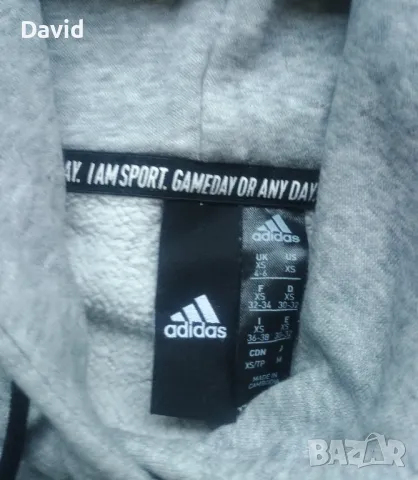 Оригинален дамски суитшърт Adidas Performance, снимка 3 - Суичъри - 48737305