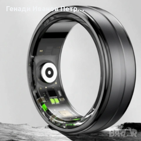 Smart пръстен–интелигентен тракер за здраве и активност в стилна форма, снимка 10 - Друга електроника - 53591962