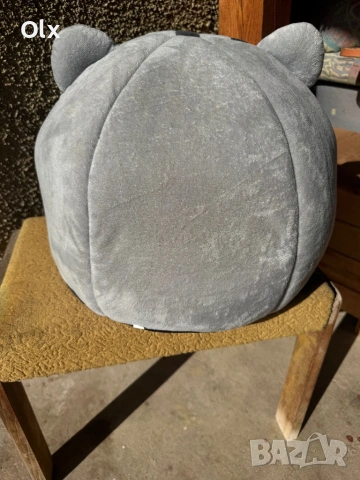 Дървена къщичка/плюшена къщичка за котки, снимка 6 - За котки - 53744475