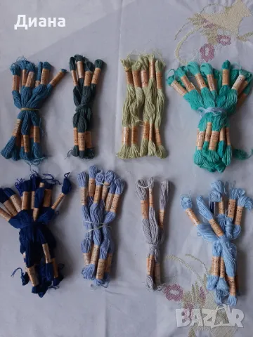 Конци памучни мулине, снимка 8 - Гоблени - 49625332