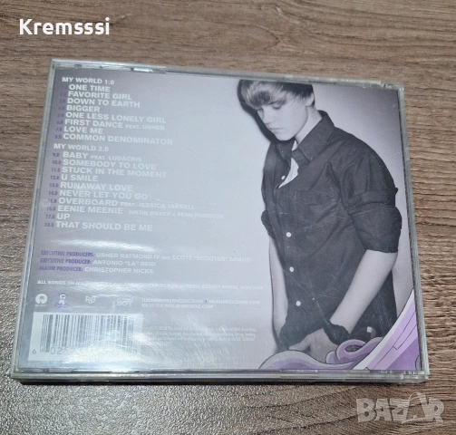 Justin Bieber-My Worlds/Оригинален диск, снимка 2 - CD дискове - 53644850