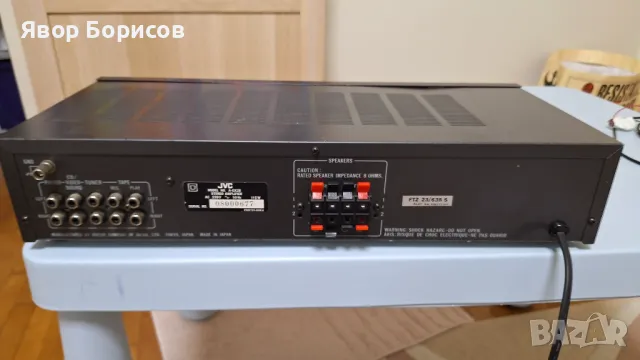 Усилвател JVC A-GX2B , Made in TOKYO, Japan!, снимка 6 - Ресийвъри, усилватели, смесителни пултове - 48471827