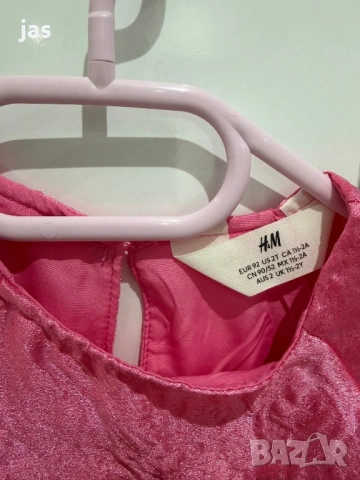 Детска рокля НМ 92 размер, снимка 4 - Бебешки рокли - 54013986