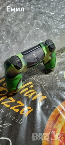 PlayStation 4 оригинален контролер с калъф, снимка 2 - PlayStation конзоли - 53427631