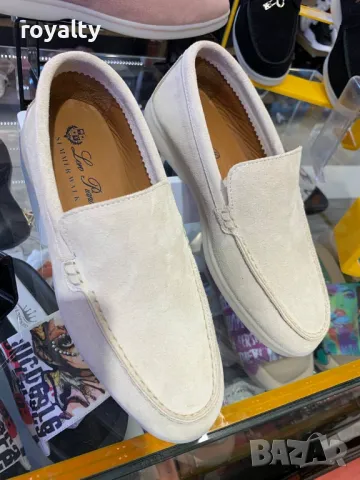 Loro Piana - Естествен Велур Дамски Маратонки , снимка 3 - Маратонки - 49484277