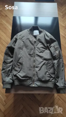 Яке / Bomber Jacket Just Junkies, цвят зелен, размер S, снимка 1 - Якета - 47832011