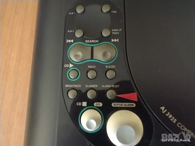 Philips AJ3925 – CD Радио с Часовник и Двоен Будилник , снимка 12 - Аудиосистеми - 51018353
