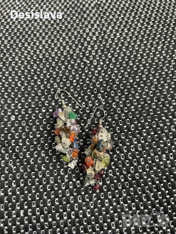 Обеци висящи, снимка 3 - Обеци - 39710755