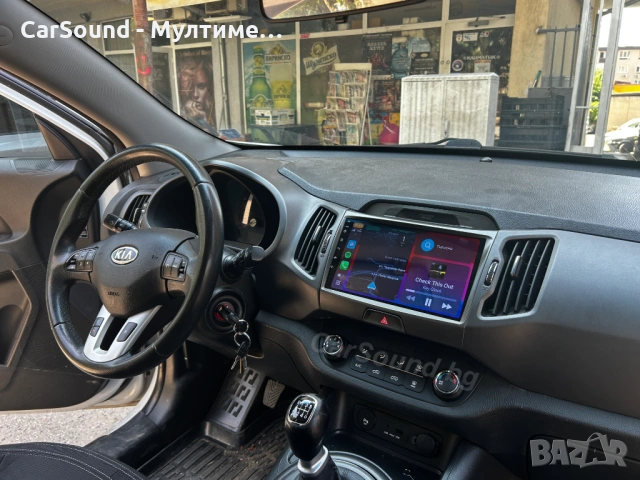 Kia Sportage - 9" Android 15 Мултимедия Спортидж 2010-2016 Навигация Андроид, снимка 2 - Аксесоари и консумативи - 47214883