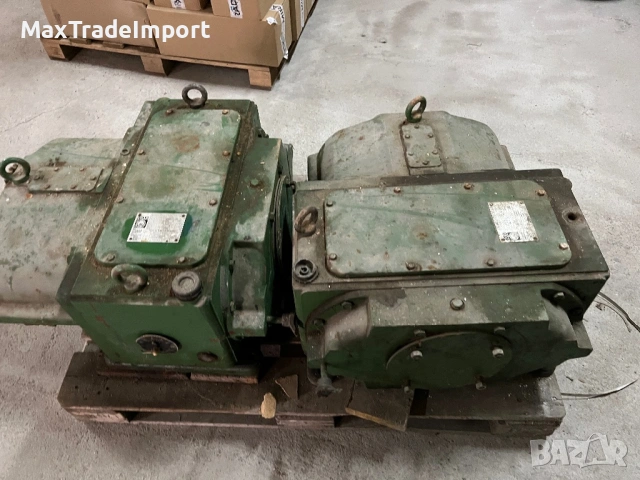 Редукторен електро мотор шнек, снимка 4 - Електродвигатели - 53879751