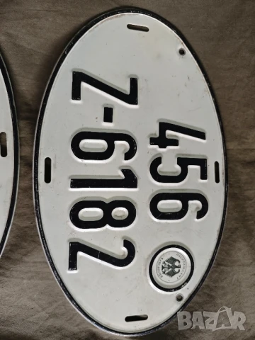 стар Германски регистрационен номер, снимка 3 - Други ценни предмети - 51313565