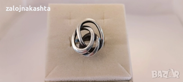 Сребърен пръстен-4,33гр/925, снимка 2 - Пръстени - 52934654