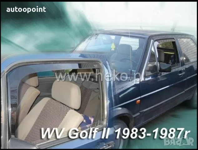 Ветробрани за VW GOLF 2 / JETTA (1983-1987) (с малкото прозорче) 3 врати Неко