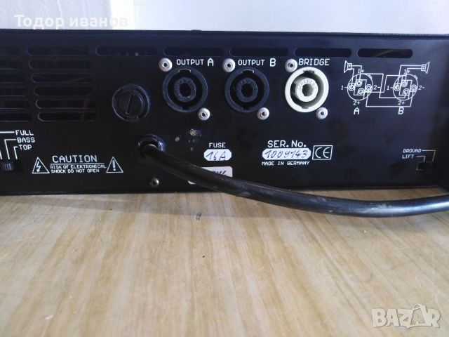 Red rock-profi amplifier, снимка 7 - Ресийвъри, усилватели, смесителни пултове - 46567039