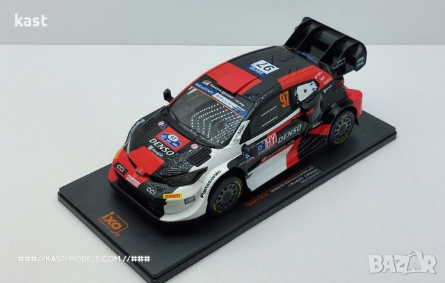 KAST-Models Умален модел на Toyota GR YARIS Rally1 2023 IXO 1/18, снимка 6 - Колекции - 45961437