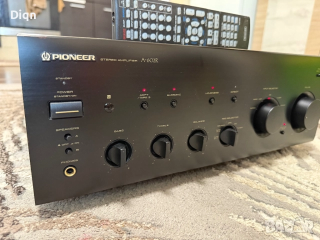 Pioneer A-602 Стерео усилвател , снимка 4 - Ресийвъри, усилватели, смесителни пултове - 52080839