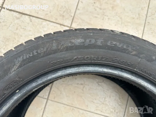 Гуми зимни гума 225/50/17” HANKOOK Winter cept evo 2, снимка 5 - Гуми и джанти - 49183389