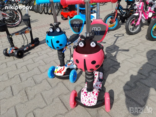 MONI Детска тротинетка LOLLIPOP, снимка 3 - Скутери и тротинетки - 53564073
