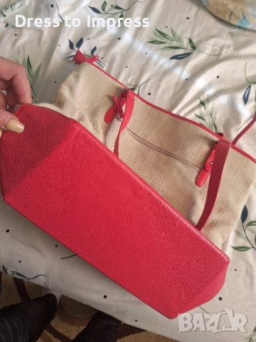 Нова чанта Acesoaries корал, снимка 2 - Чанти - 52174574