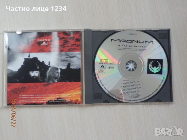 Magnum - Wings of Heaven - 1988, снимка 3 - CD дискове - 46459474