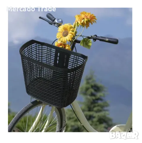 Кошница за велосипед Mercado Trade, Предна, Ситна мрежа