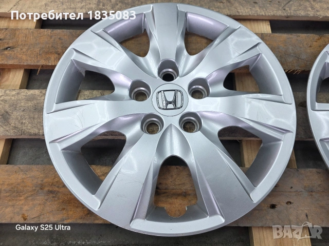 Оригинални тасове Honda 16 цола, снимка 2 - Аксесоари и консумативи - 54281323