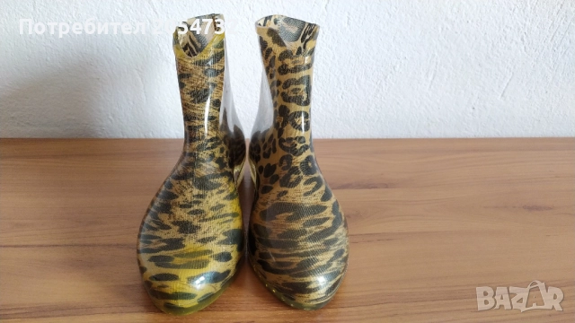 Боти в леопардов стил, 36-ти номер, снимка 5 - Дамски боти - 52156824