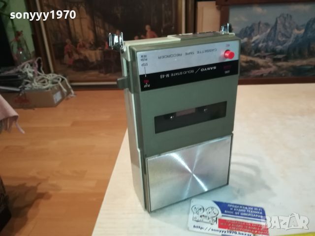 SANYO SOLID STATE-MADE IN JAPAN 0106241803LNWC, снимка 3 - Радиокасетофони, транзистори - 46009820