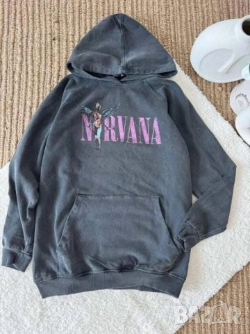 овърсайз суичър Нирвана 