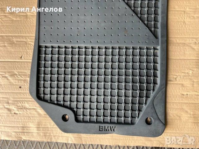Оригинални гумени стелки за BMW E46 (седан и комби), снимка 10 - Аксесоари и консумативи - 50589815