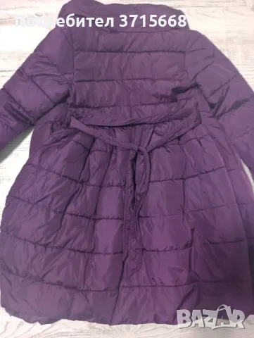 Женско яке шушляк малко над коляното, снимка 5 - Якета - 51937439