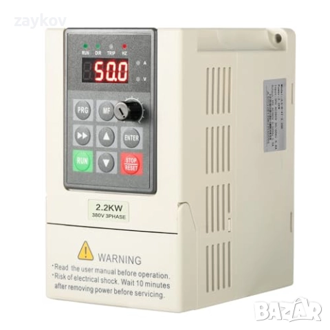 VFD честотен преобразувател  380V  трифазен изход 380V 2.2kW CNC