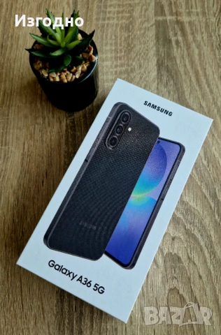 НОВ Samsung Galaxy A36 запечатан с 36 месеца гаранция, снимка 4 - Samsung - 53575095