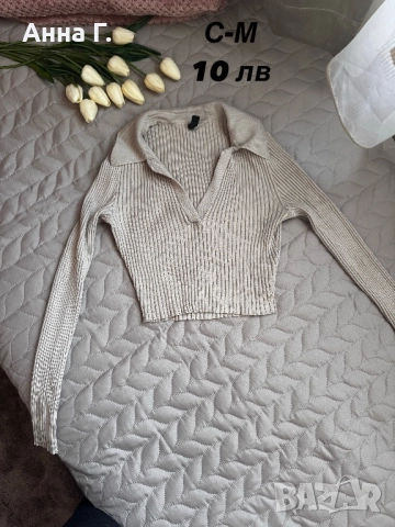 Дамски дрехи Zara,Bershka,About you,Shein, снимка 4 - Блузи с дълъг ръкав и пуловери - 52598531