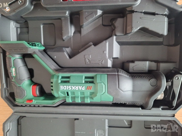 акумулаторен саблен трион 20В на Парксайд Parkside 20V, снимка 3 - Други инструменти - 53638627