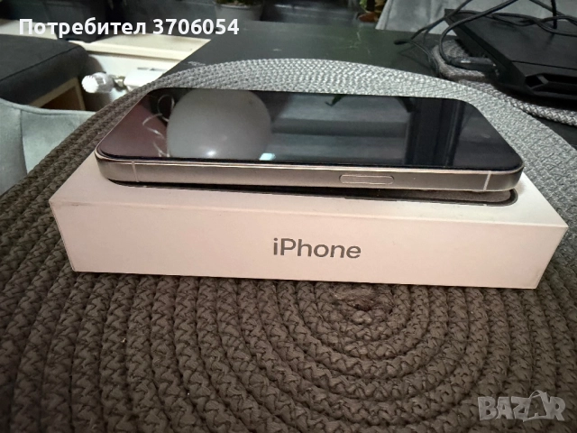 iPhone 15 pro white titanium 256 gb, снимка 5 - Други - 52968913